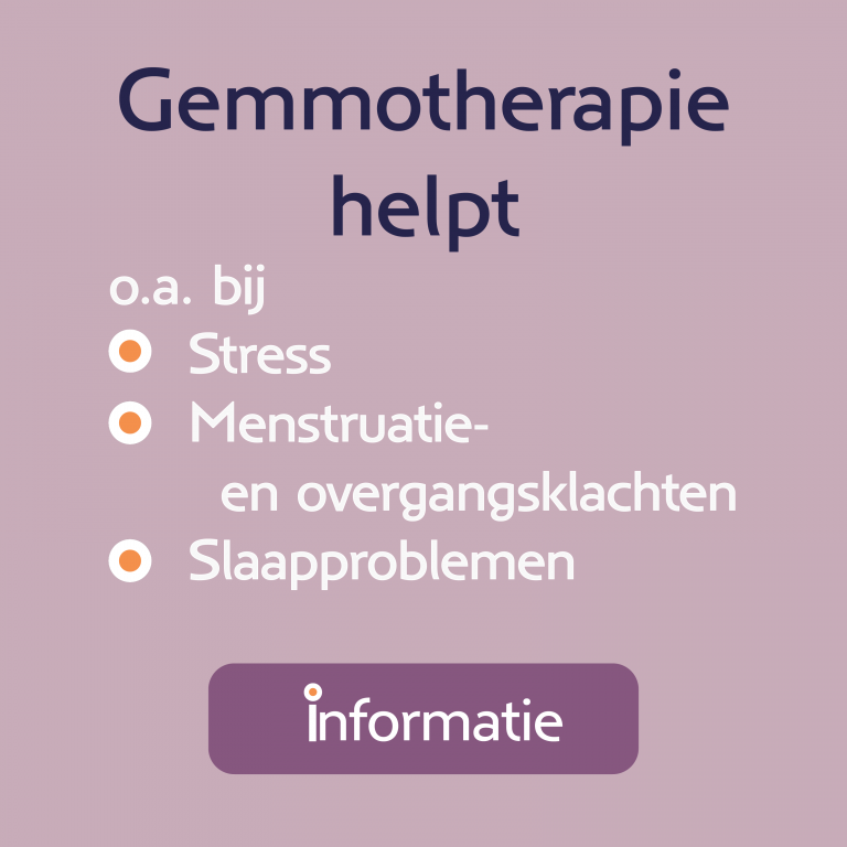 Gemmotherapie, natuurlijke geneeskrachtc